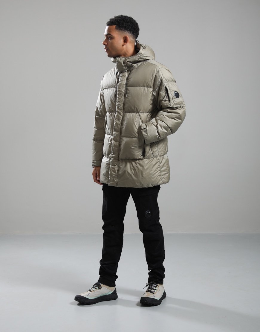 C.P. Company Down Shield Lens Hooded Parka Fallen Rock