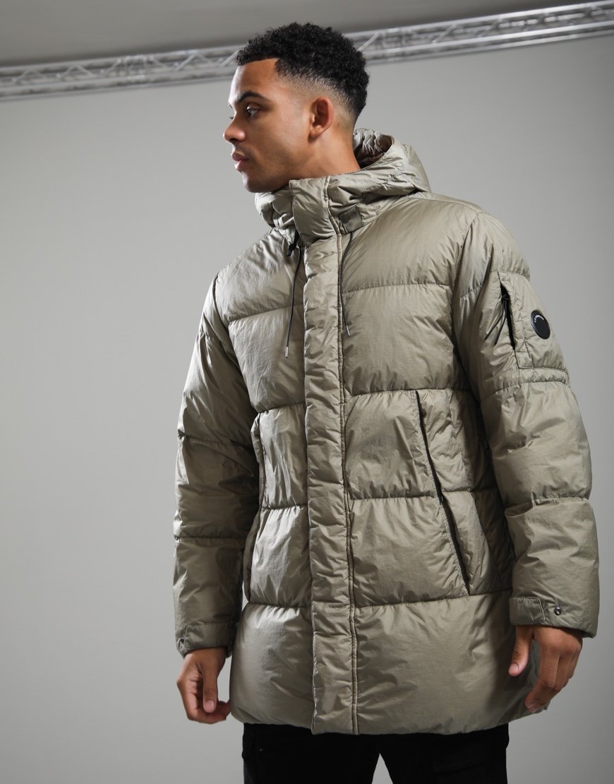 C.P. Company Down Shield Lens Hooded Parka Fallen Rock