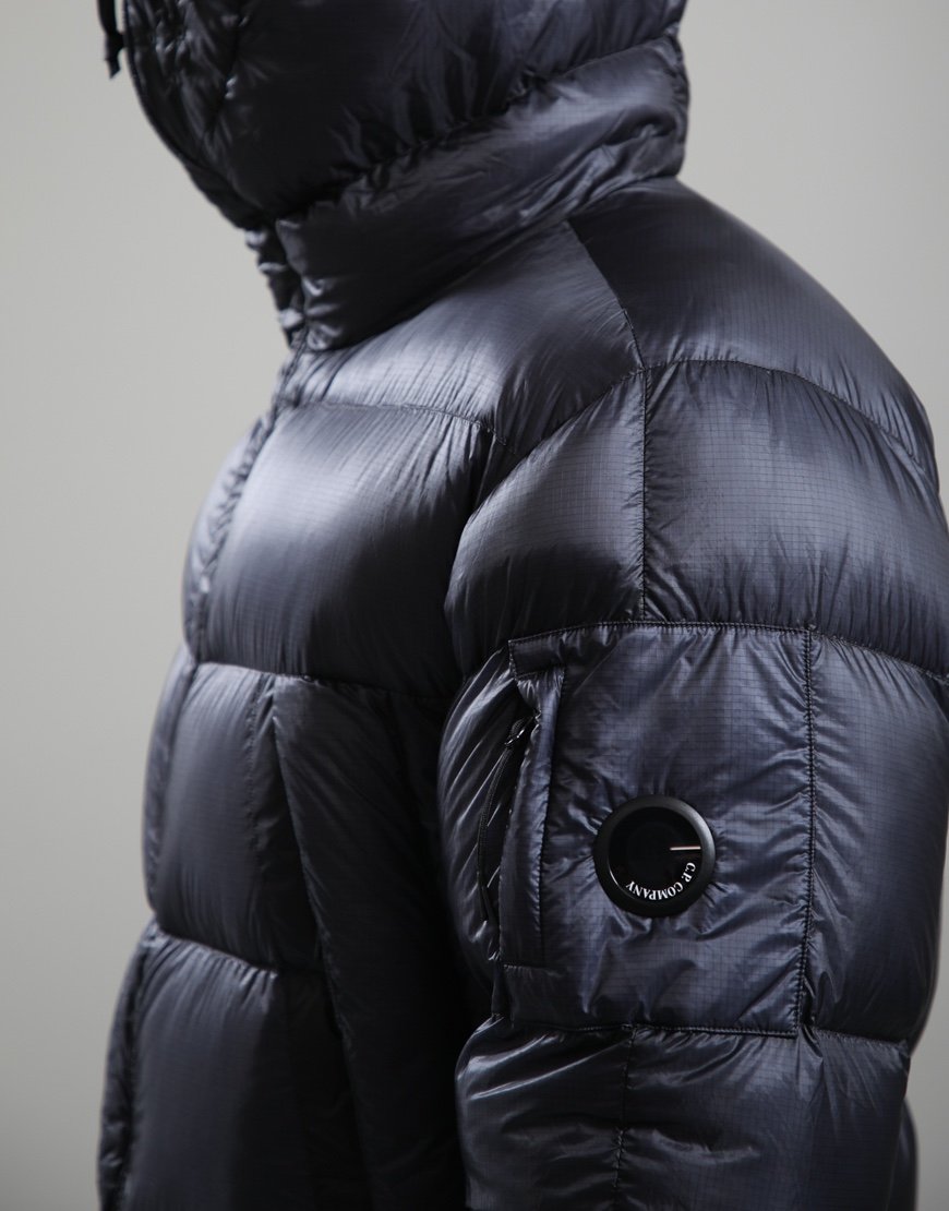 C.P. Company D.D. Shell Explorer Lens Down Jacket Total Eclipse
