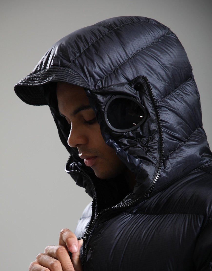 C.P. Company D.D. Shell Explorer Lens Down Jacket Total Eclipse