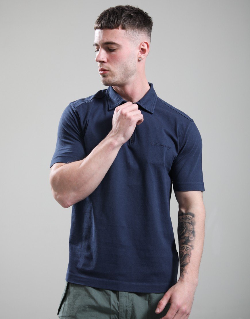 C.P. Company 1020 Jersey Polo Shirt Midnight Navy