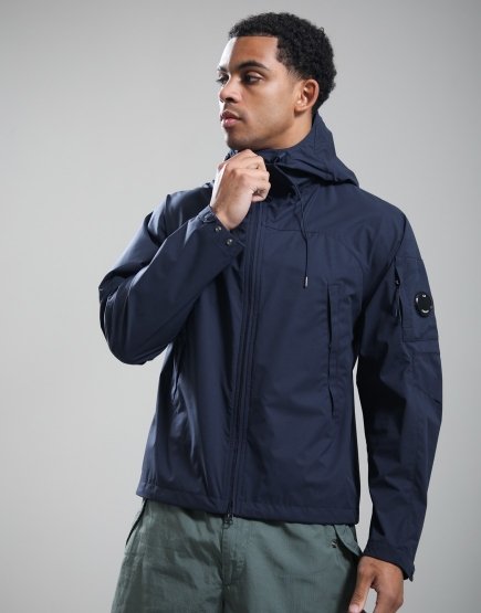 C.P. Company Pro-Tek Hooded Lens Jacket Midnight Navy
