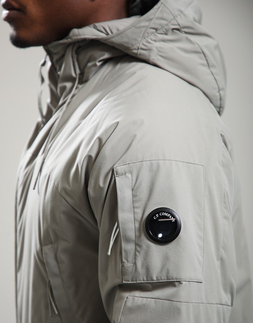 C.P. Company Pro-Tek Primaloft Silver Hooded Jacket Fallen Rock
