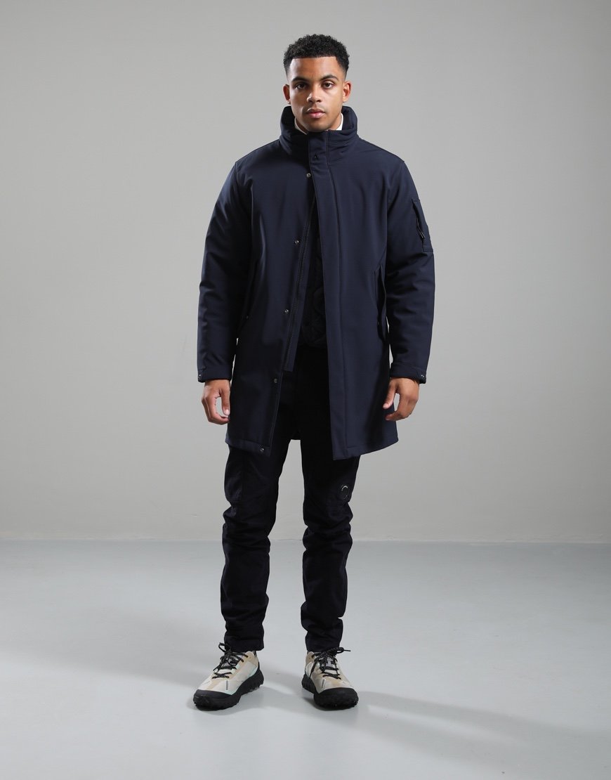 C.P. Company Shell-R Padded Hooded Parka Total Eclipse