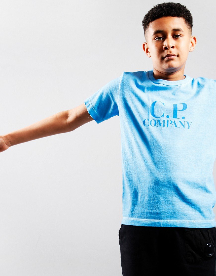 C.P. Company Kids Graphic T-Shirt Bonnie Blue