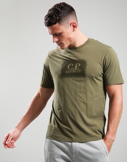 C.P. Company 30/1 Jersey Label T-Shirt Capers