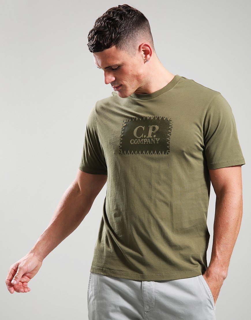 C.P. Company 30/1 Jersey Label T-Shirt Capers