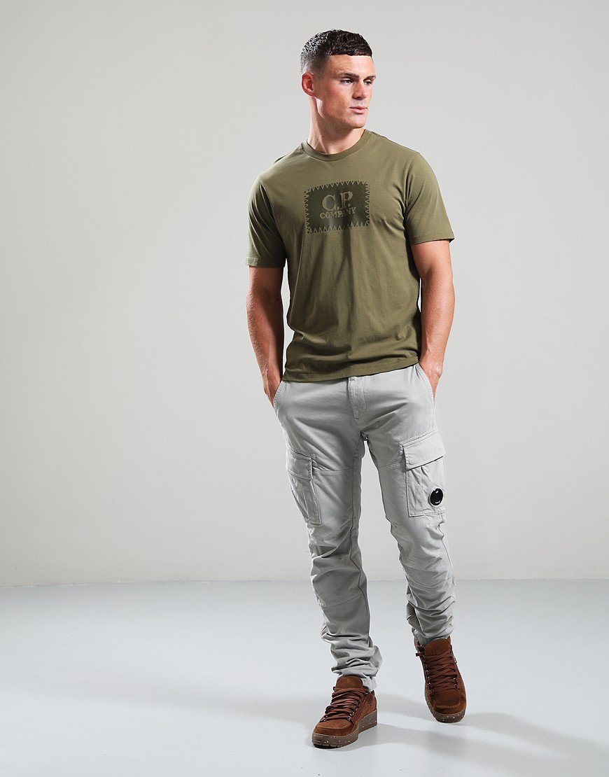 C.P. Company 30/1 Jersey Label T-Shirt Capers