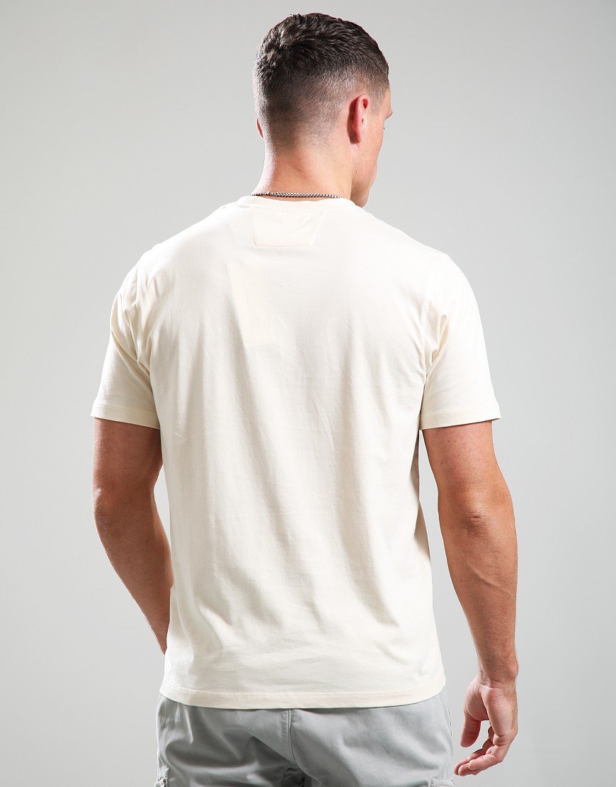 C.P. Company 30/1 Jersey Label T-Shirt Pistachio Shell