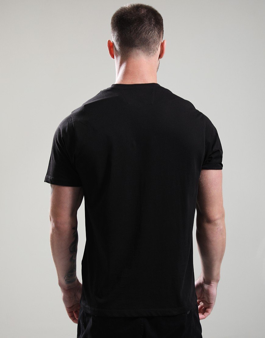 C.P. Company 30/1 Jersey Logo T-Shirt Black