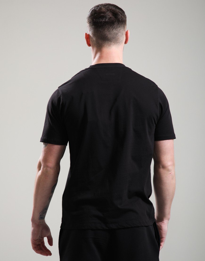 C.P. Company 30/1 Jersey Logo Patch T-Shirt Black