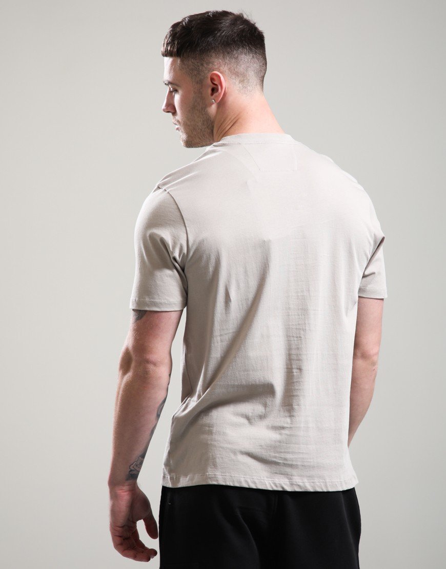 C.P. Company 30/1 Jersey Logo Patch T-Shirt Dove