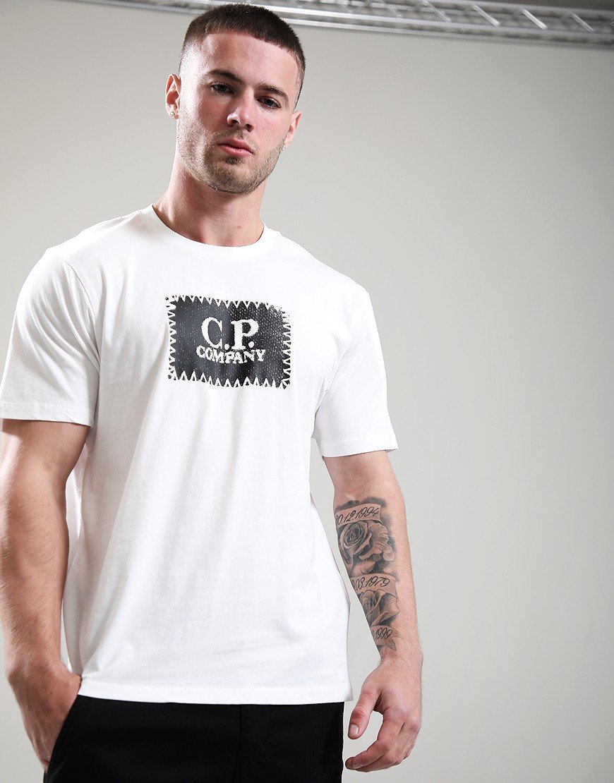 C.P. Company 30/1 Jersey T-Shirt Gauze White