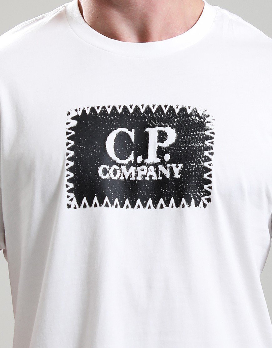 C.P. Company 30/1 Jersey T-Shirt Gauze White