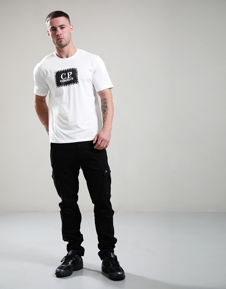 C.P. Company 30/1 Jersey T-Shirt Gauze White