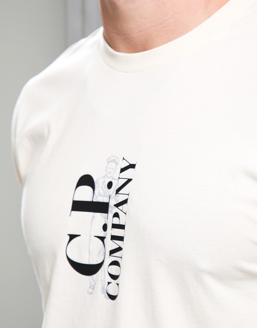C.P. Company 30/1 Jersey T-Shirt Pistachio Shell