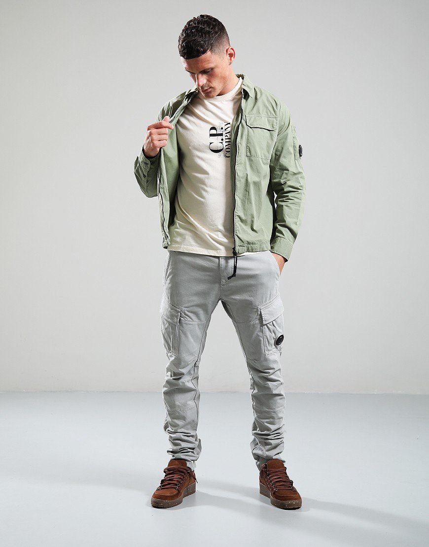 C.P. Company 30/1 Jersey T-Shirt Pistachio Shell