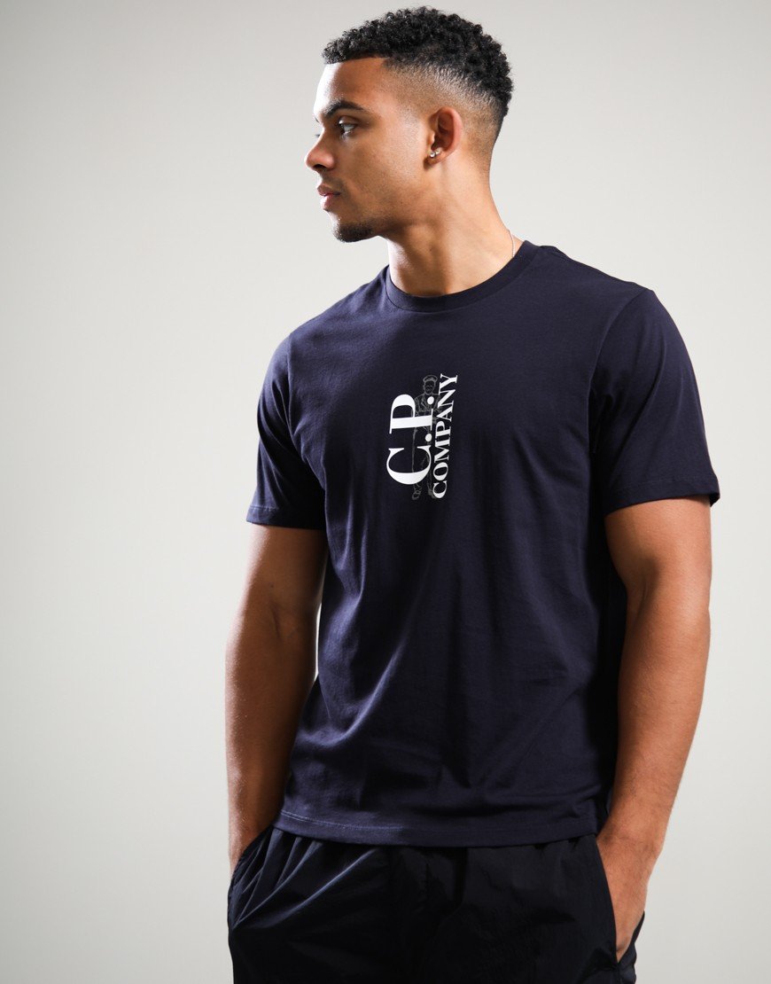 C.P. Company 30/1 Jersey T-Shirt Total Eclipse