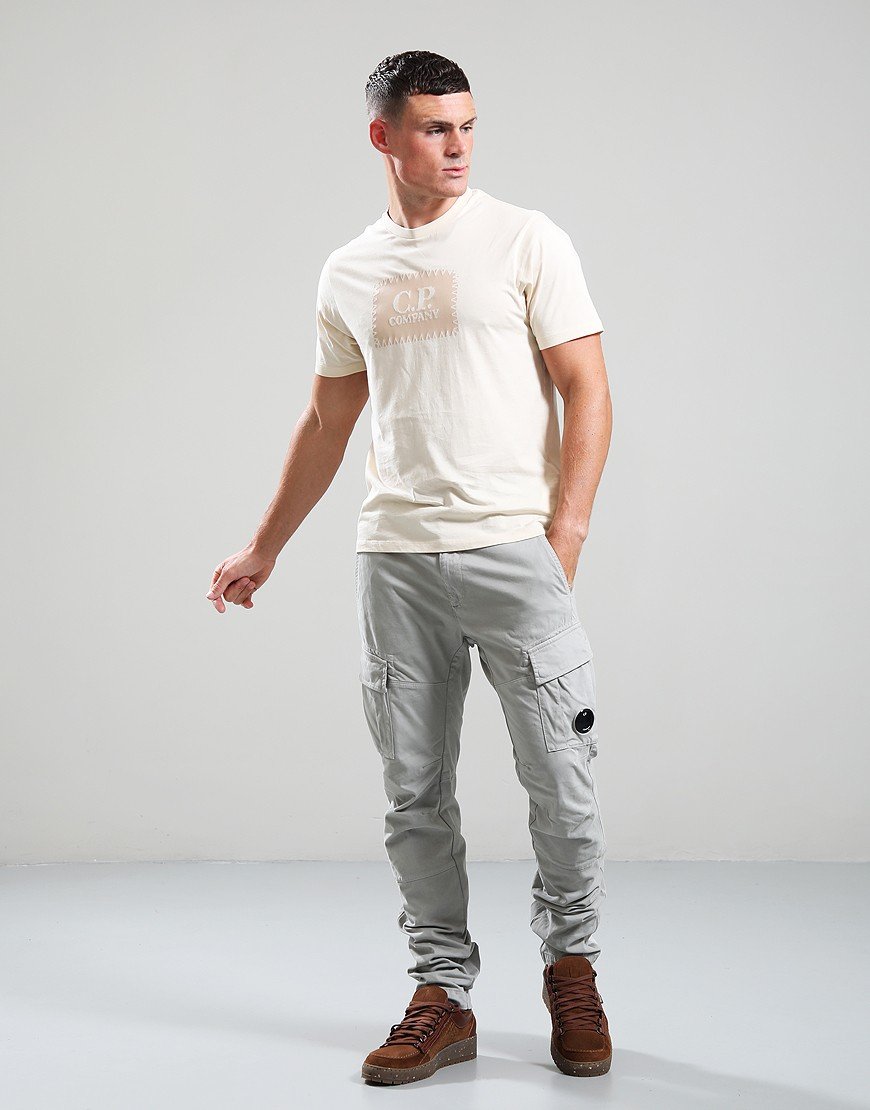 C.P. Company Stretch Sateen Cargo Pants Fog