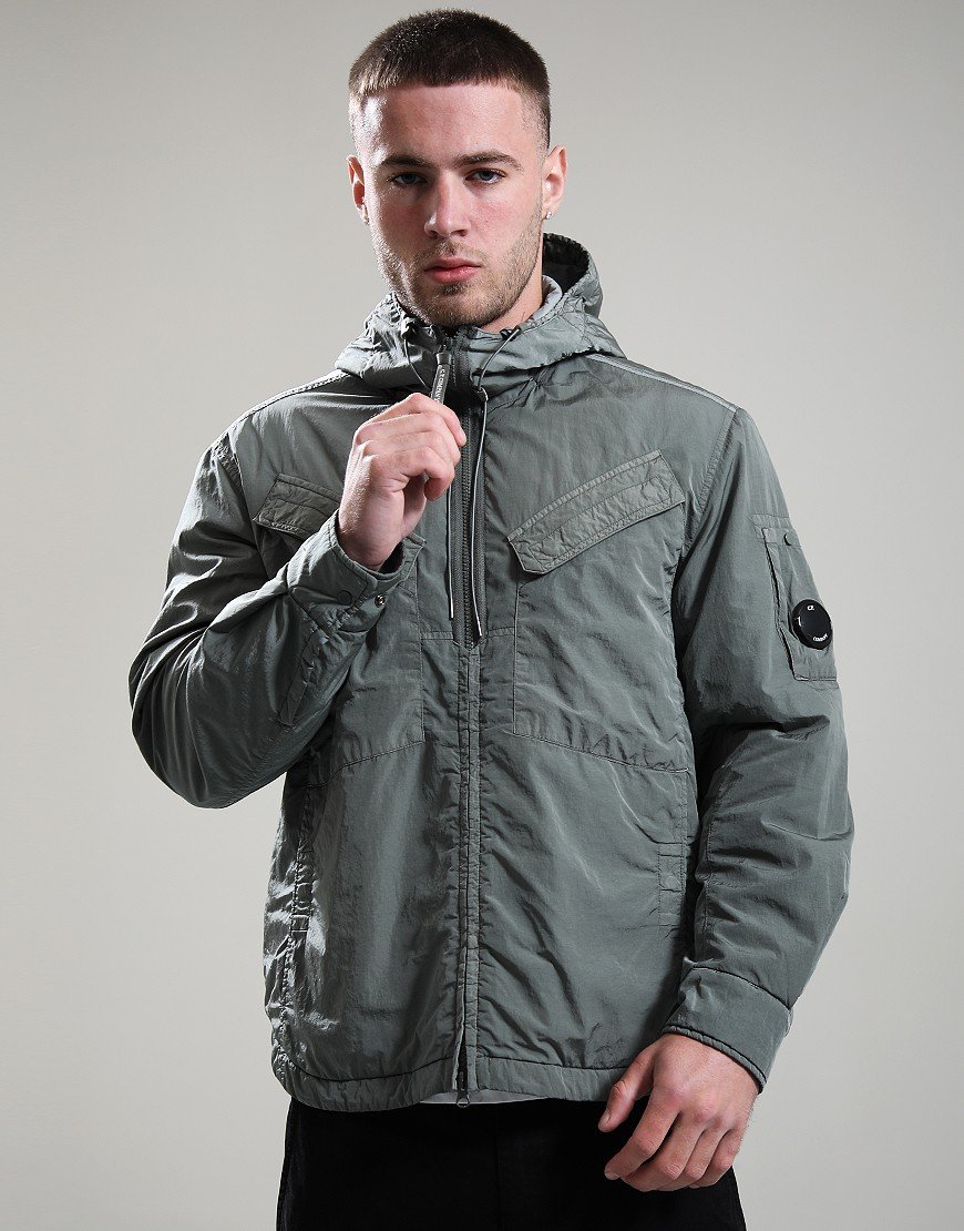 C.P. Company Chrome R Overshirt Gunmetal