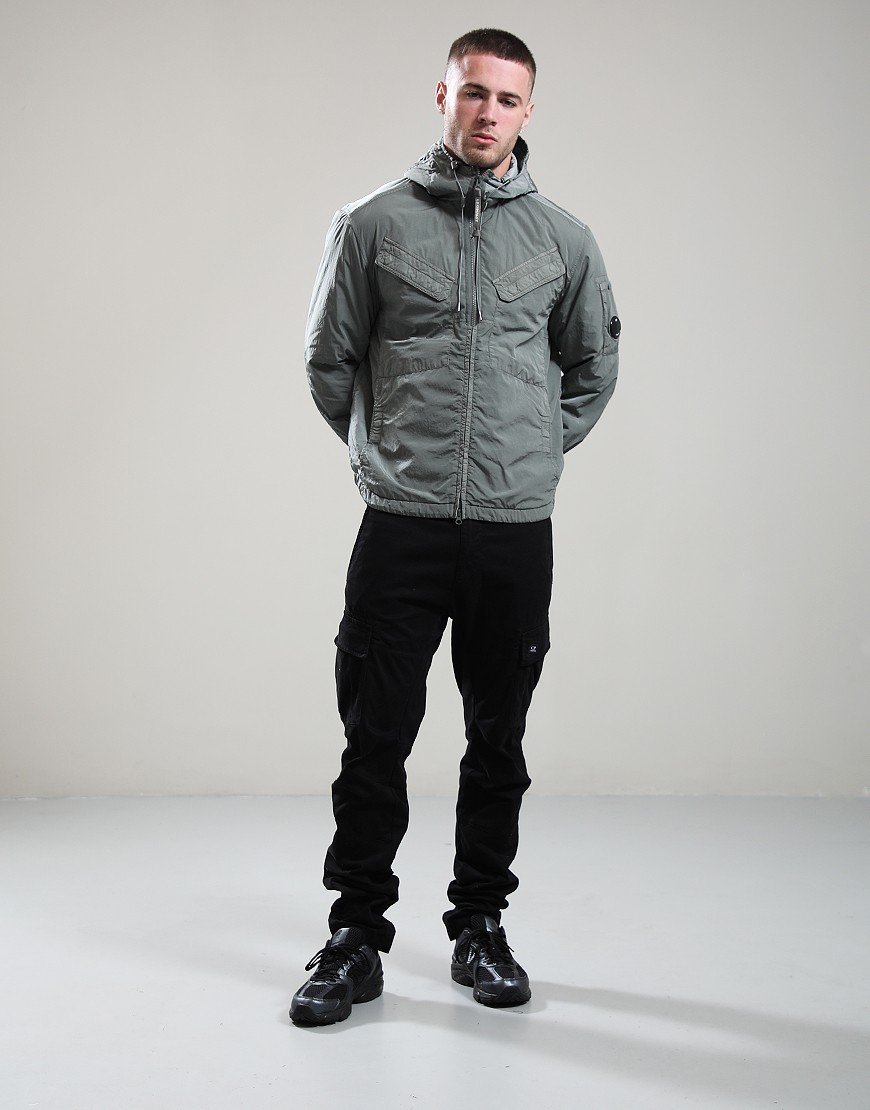 C.P. Company Chrome R Overshirt Gunmetal