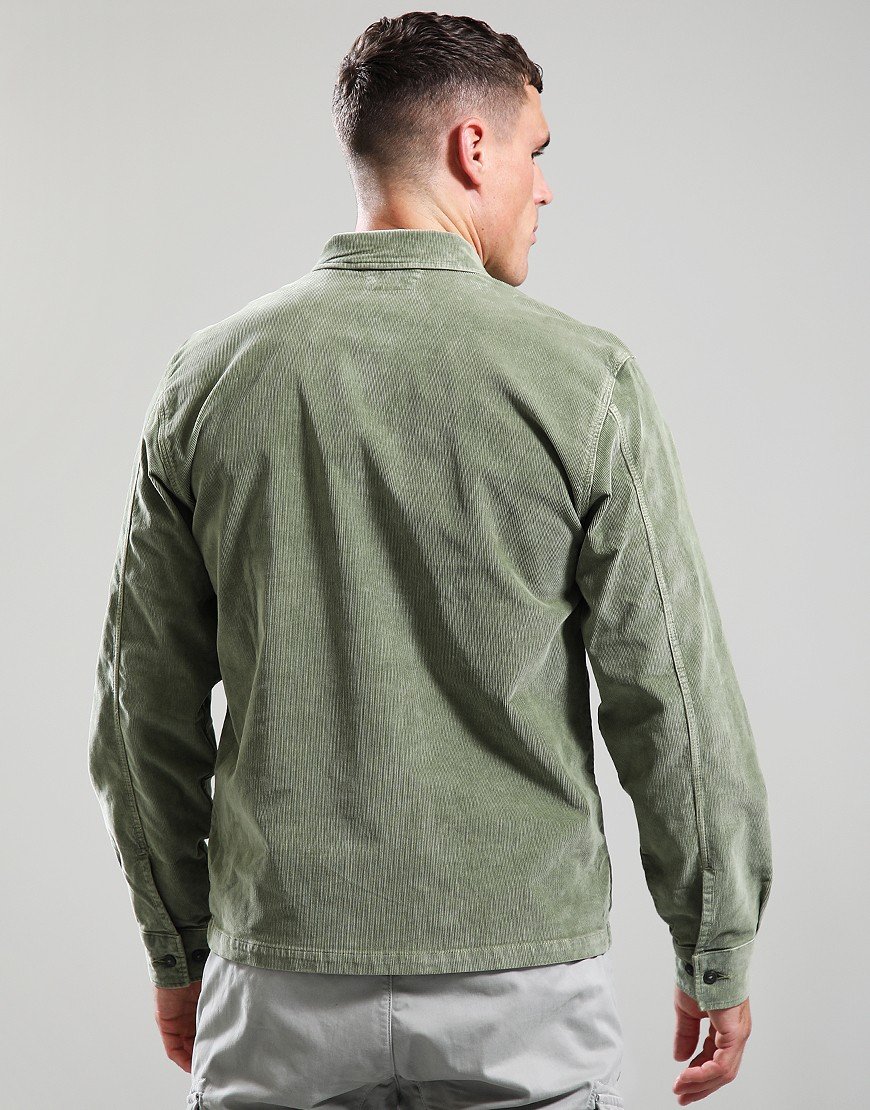 C.P. Company Corduroy Overshirt Seagrass