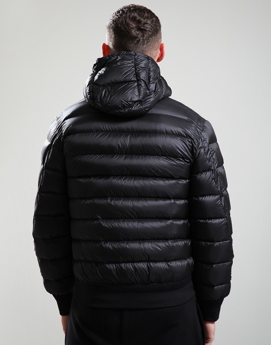 C.P. Company DD Shell Hooded Jacket Black