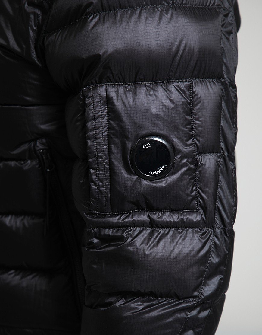 C.P. Company DD Shell Hooded Jacket Black