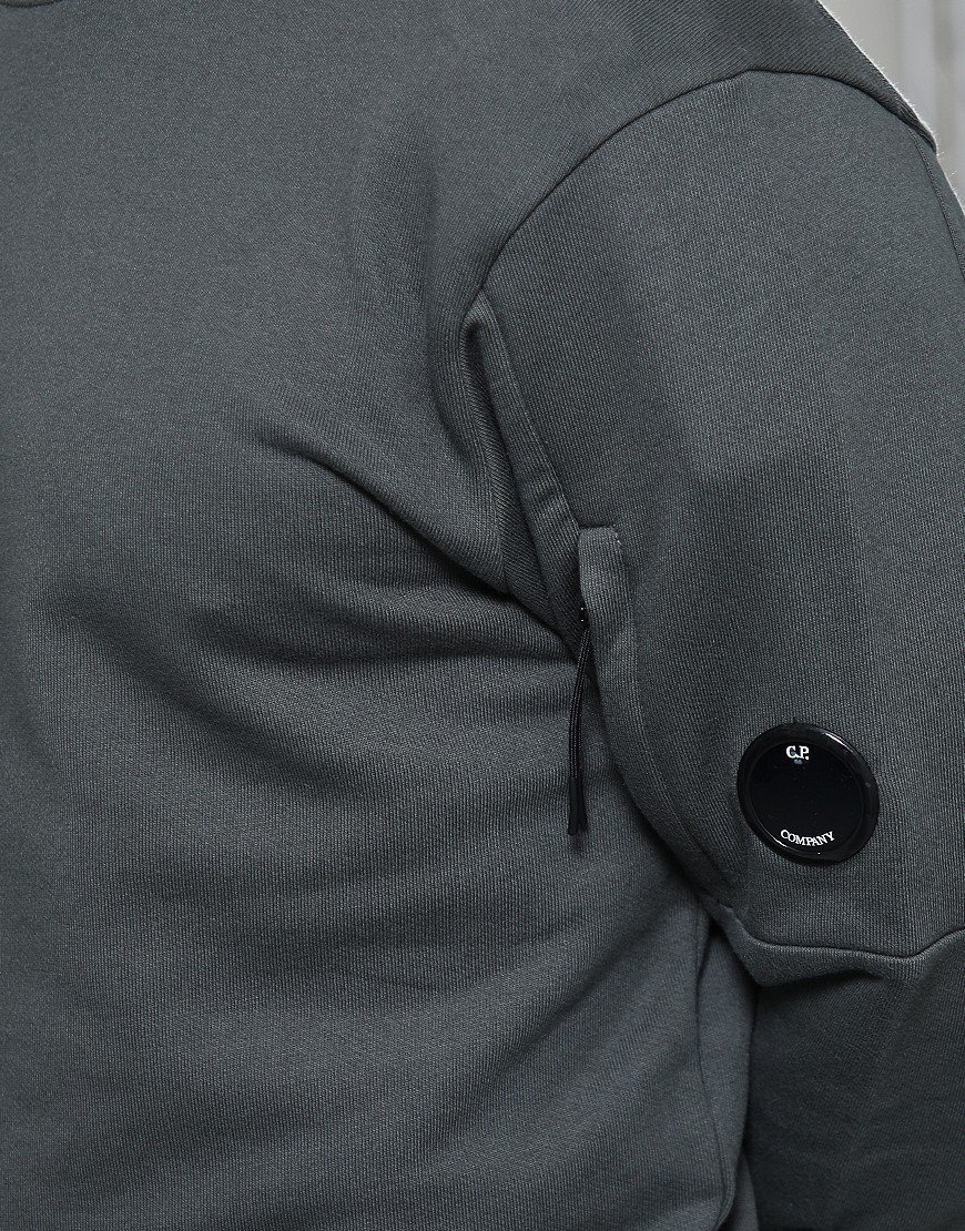 C.P. Company Diagonal Raised Crew Sweat Dark Shadow