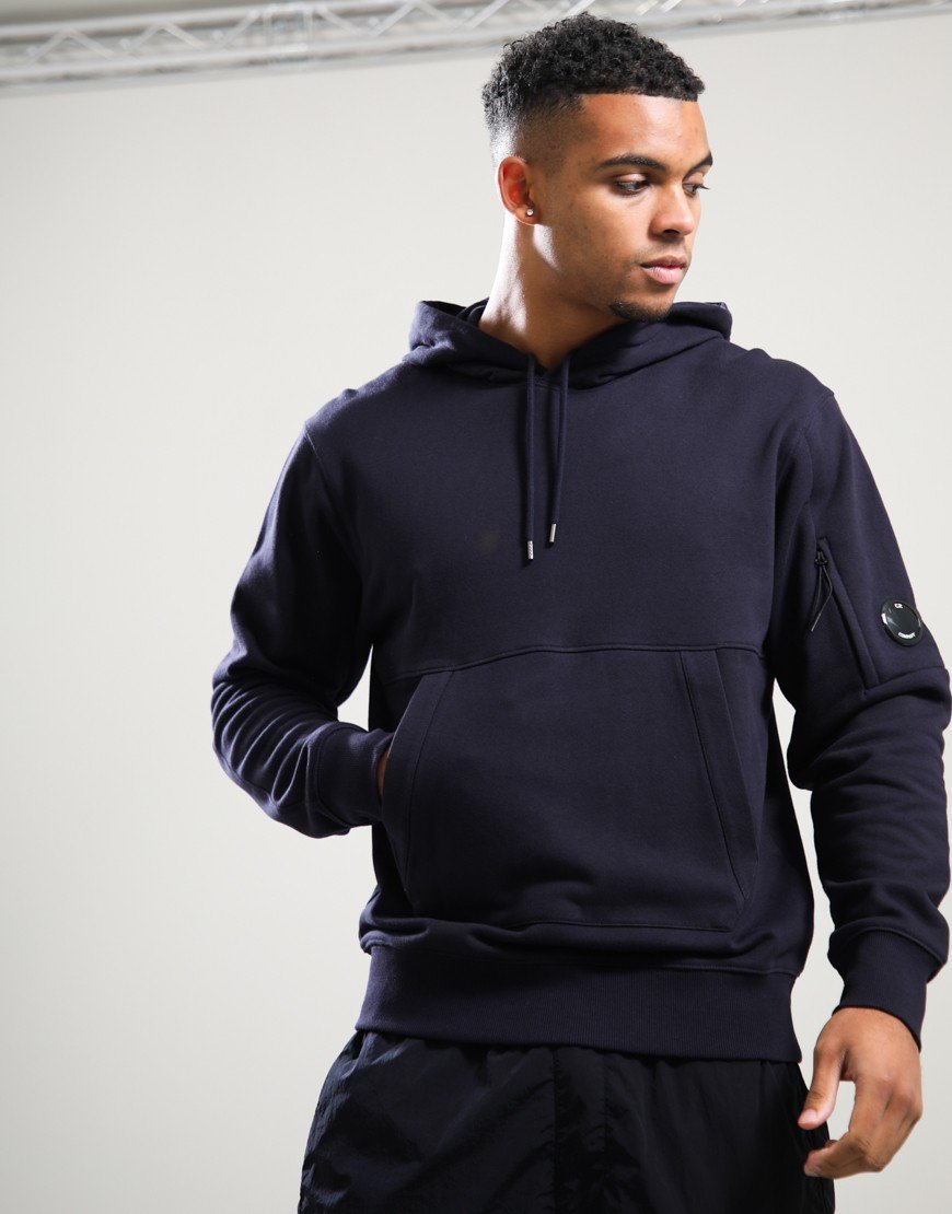 C.P. Company Diagonal Raised Hoodie Total Eclipse