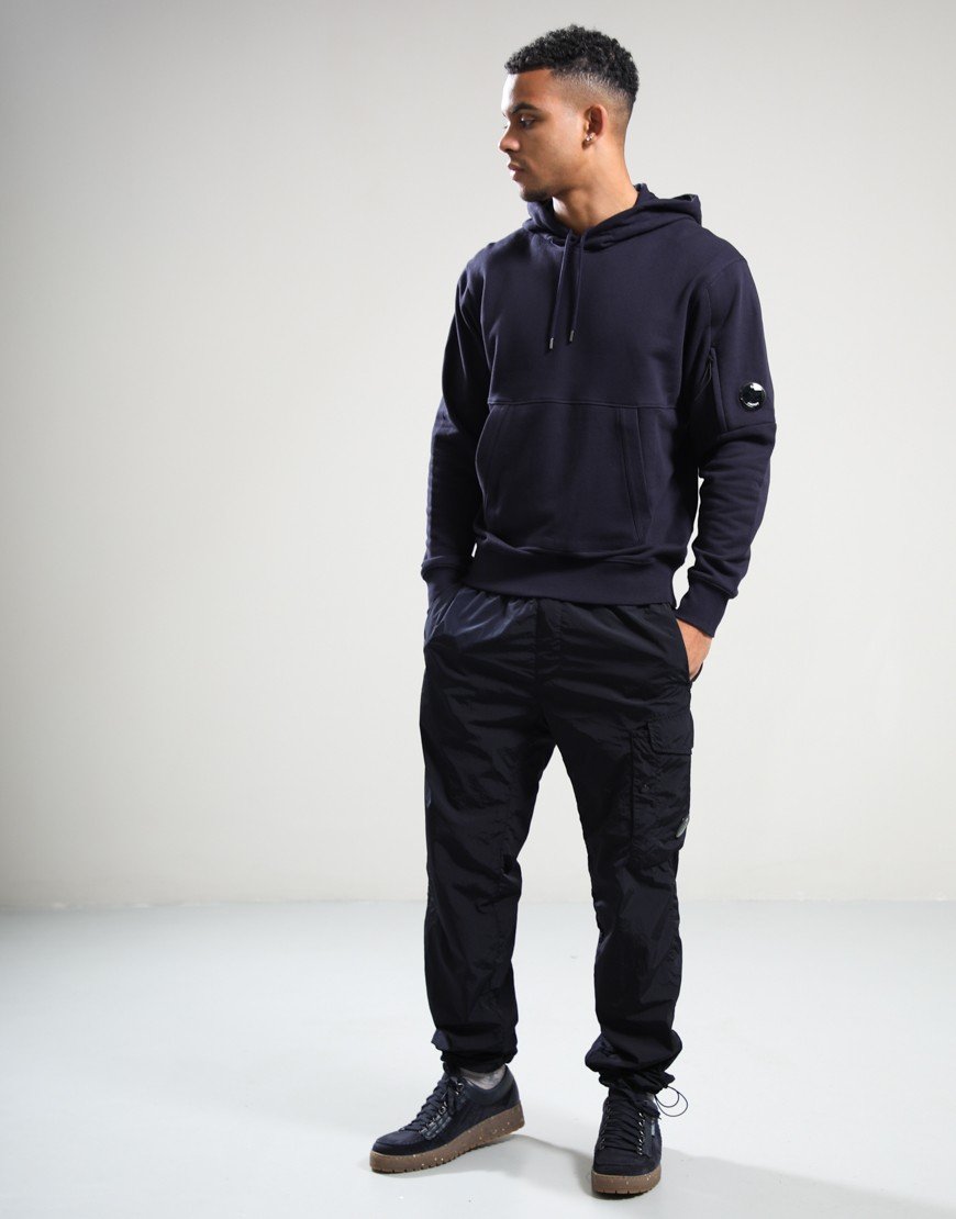 C.P. Company Diagonal Raised Hoodie Total Eclipse