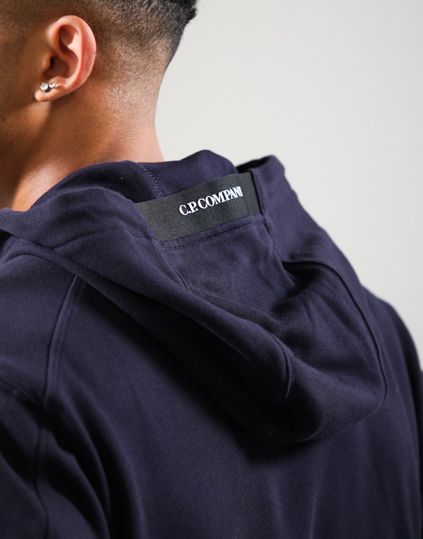 C.P. Company Diagonal Raised Hoodie Total Eclipse