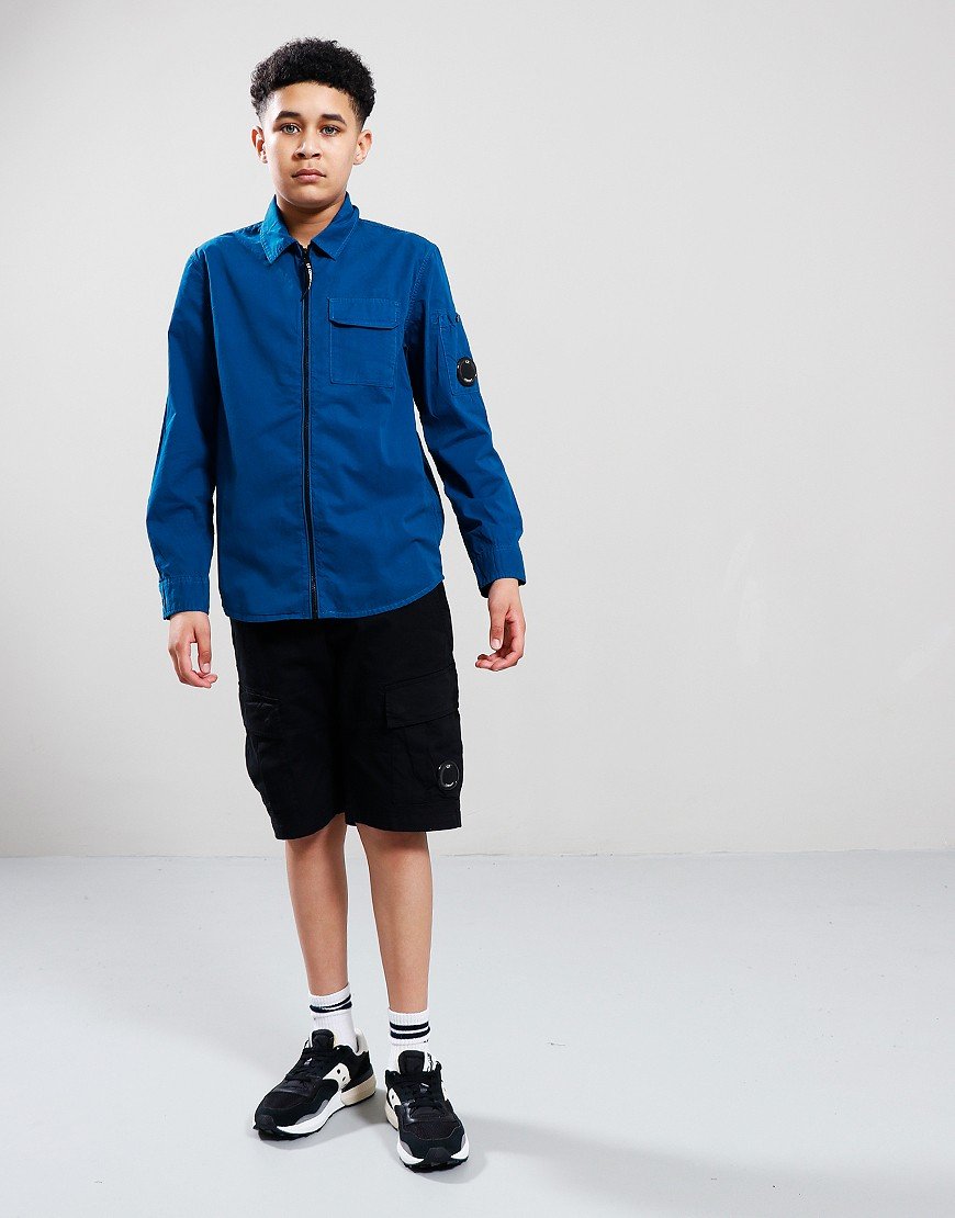 C.P. Company Kids Garbadine Zip  Overshirt 848