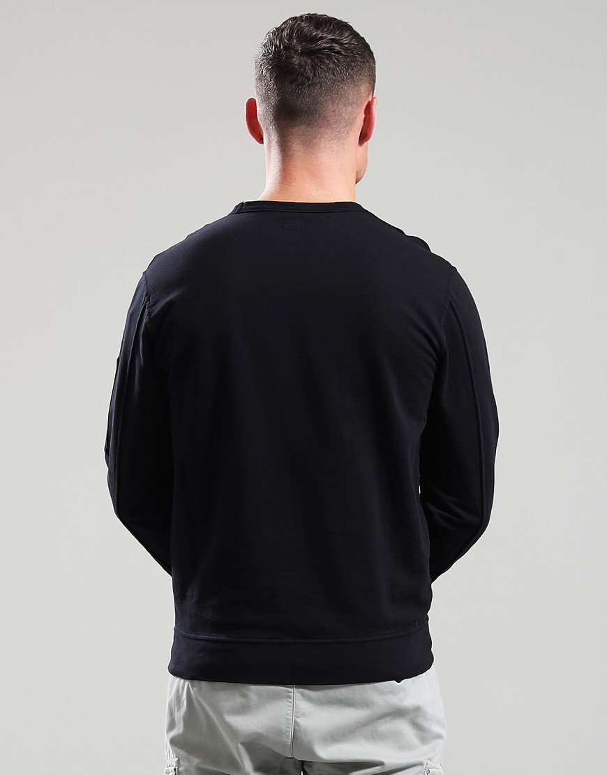 C.P. Company Light Crew Sweat Black