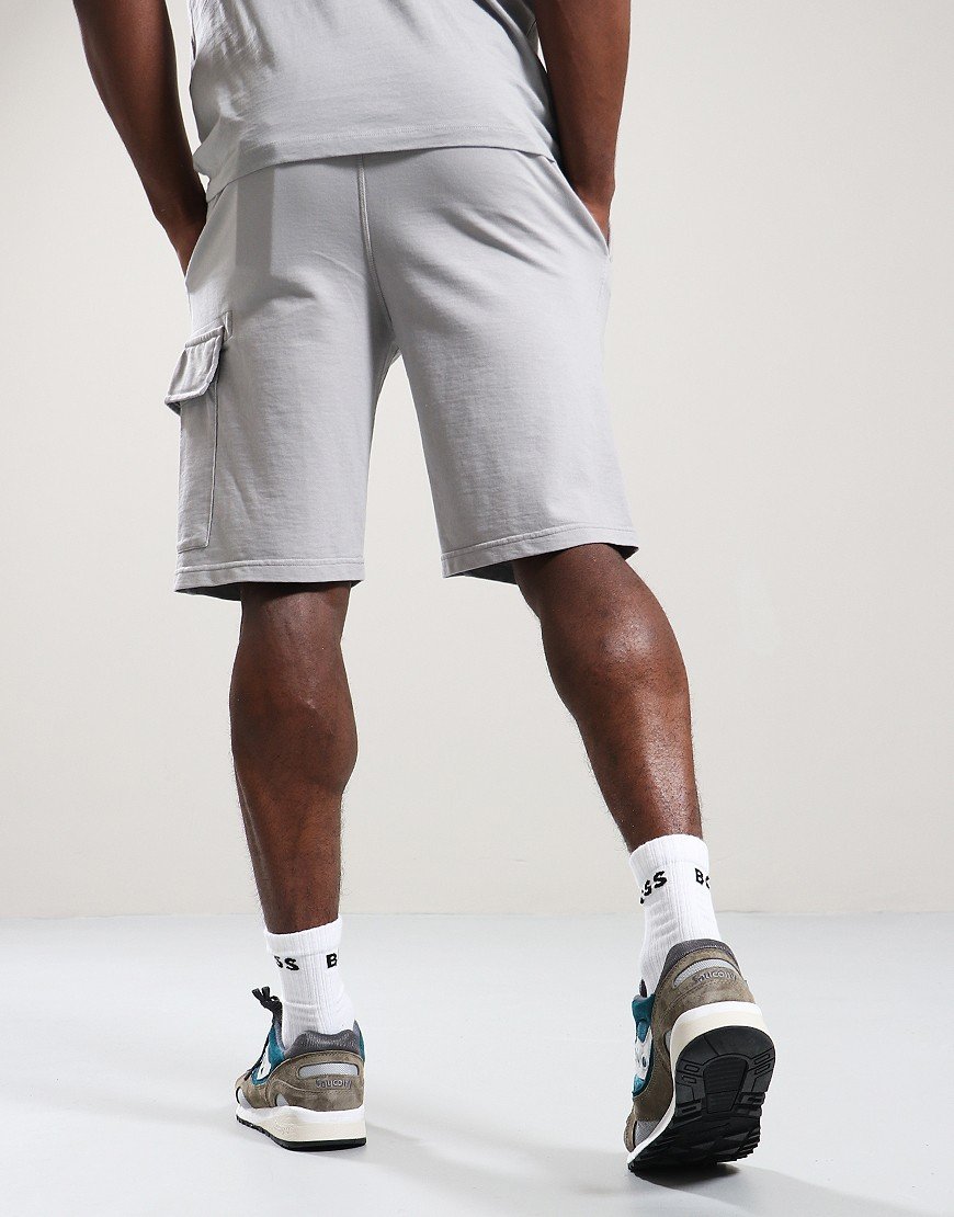 C.P. Company Light Fleece Utility Shorts Drizzle
