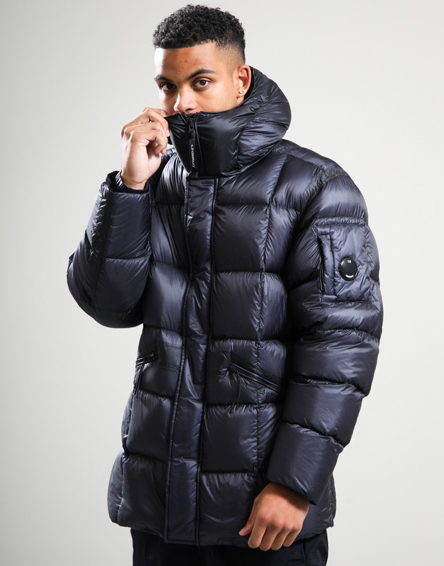 C.P. Company Long DD-Shell Jacket Total Eclipse C.P. Company Long DD-Shell Jacket Total Eclipse