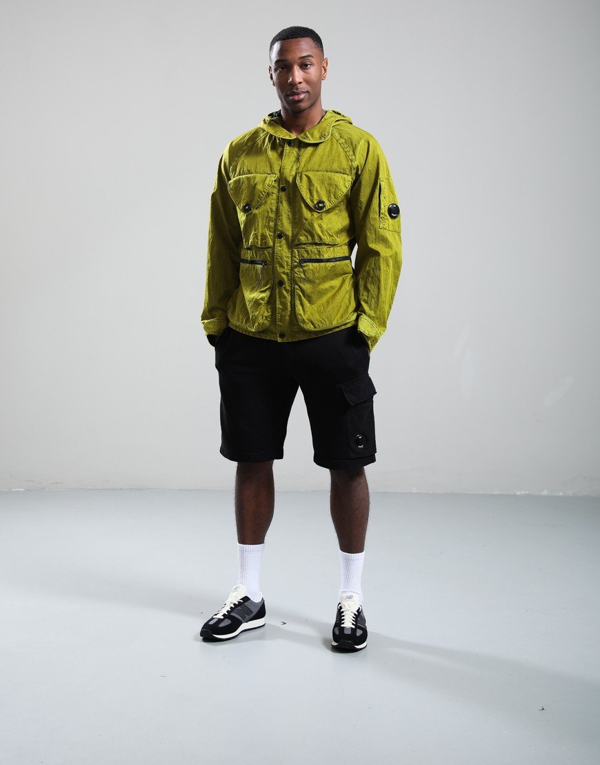 C.P. Company Panama-R Mixed Goggle Jacket Antique Moss