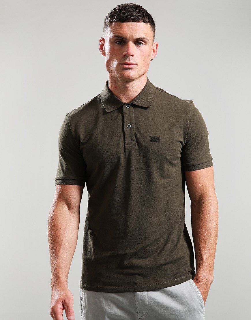 C.P. Company Piquet Polo Shirt Ivy Green