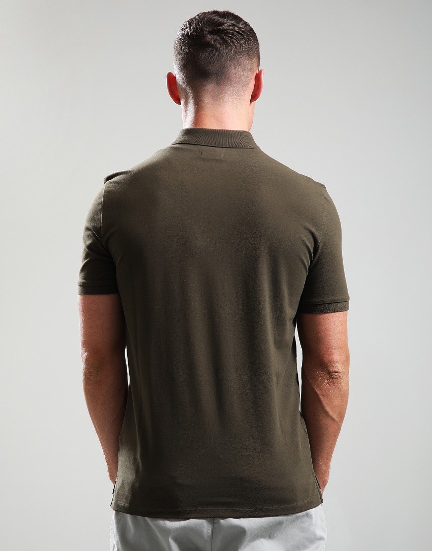 C.P. Company Piquet Polo Shirt Ivy Green