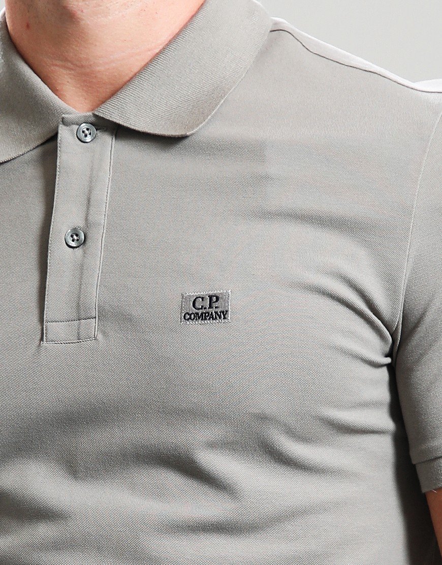 C.P. Company Stretch Piquet Polo Shirt Fallen Rock