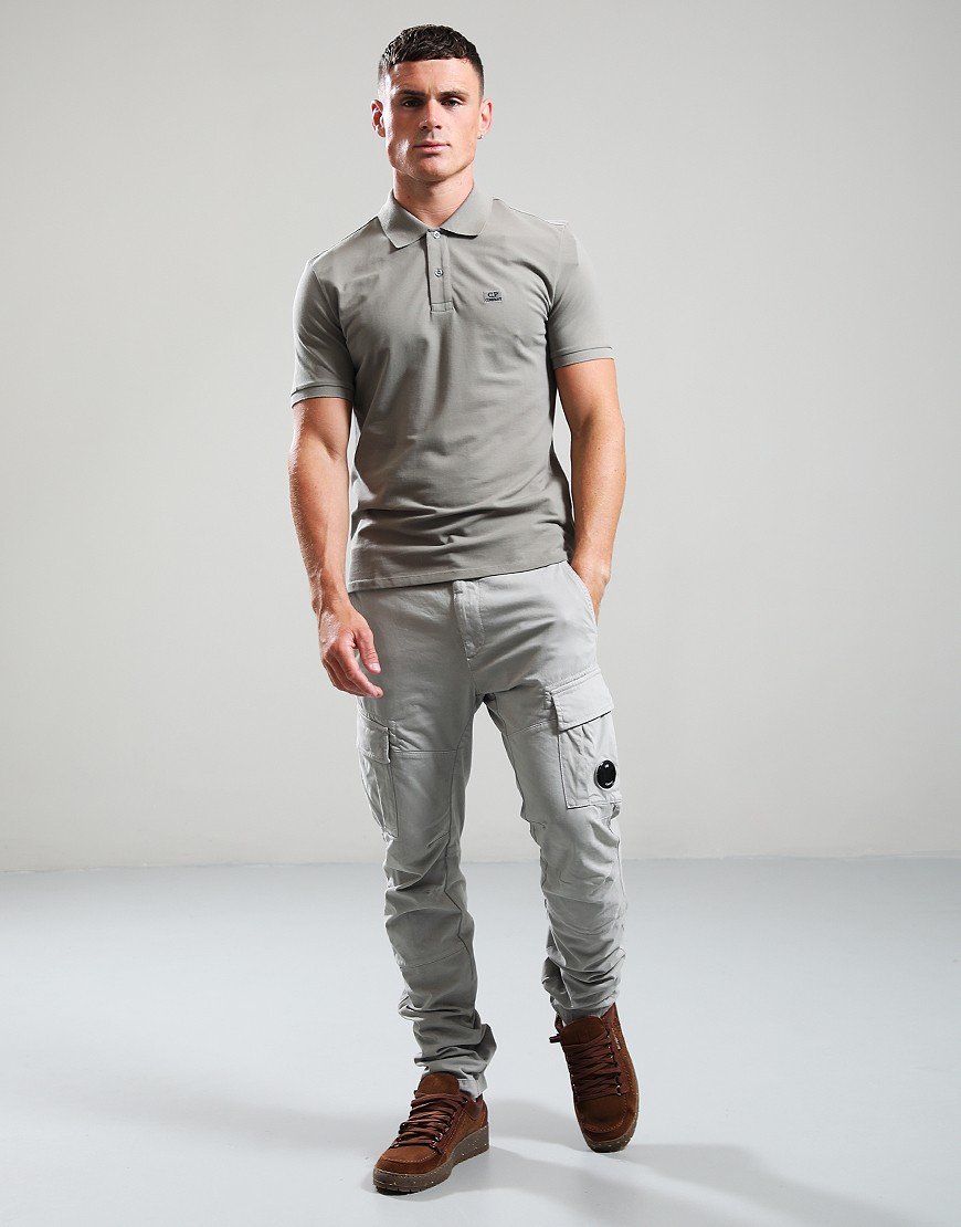 C.P. Company Stretch Piquet Polo Shirt Fallen Rock