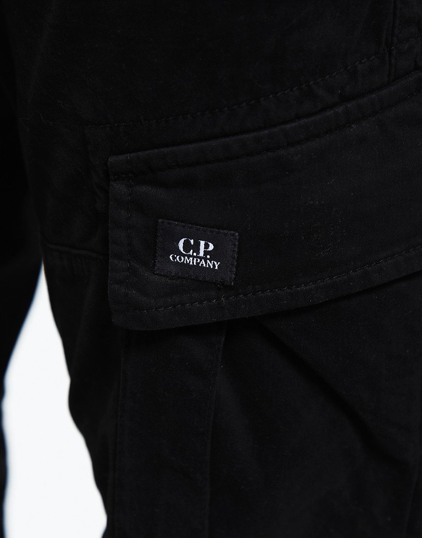 C.P. Company Stretch Satin Cargo Black