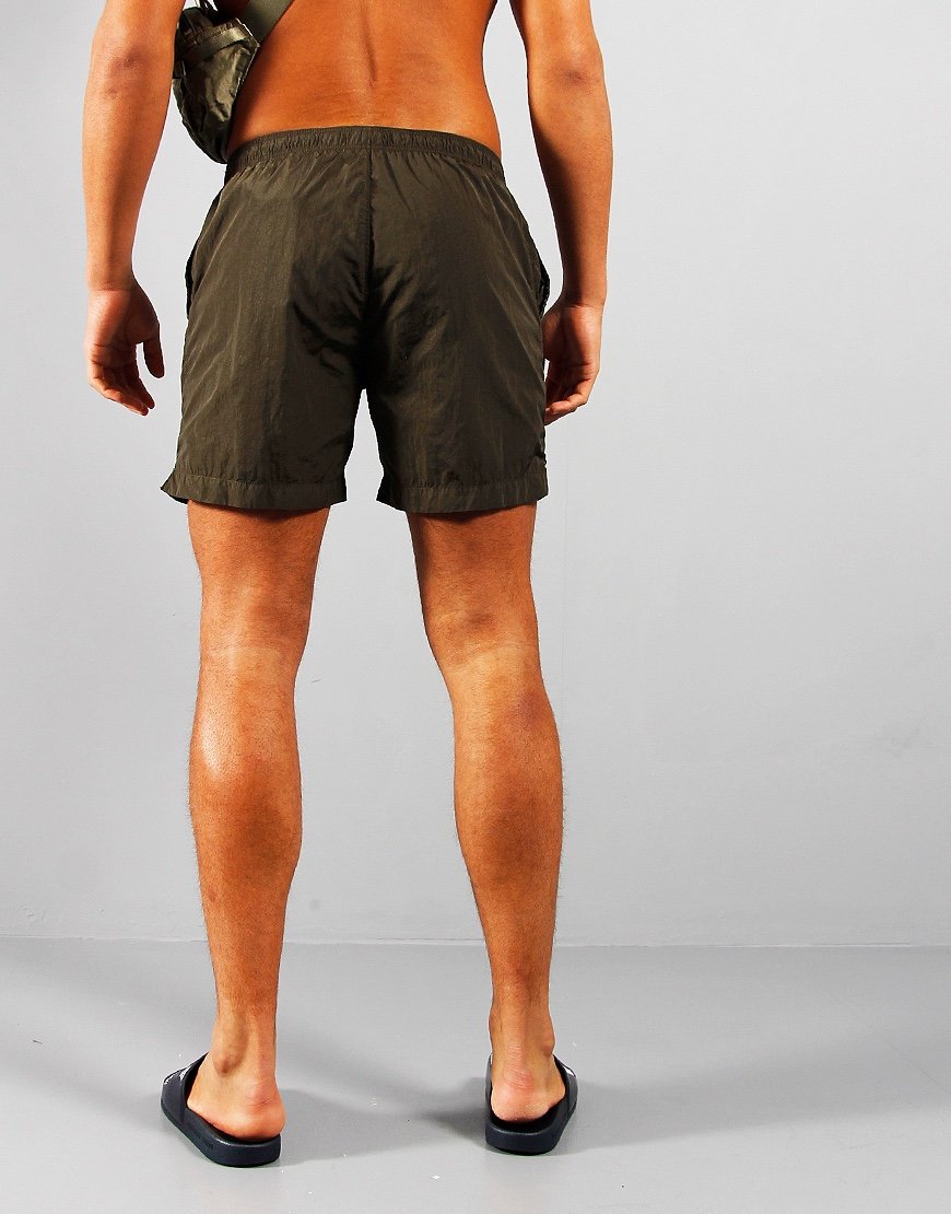 cp company chrome swim shorts