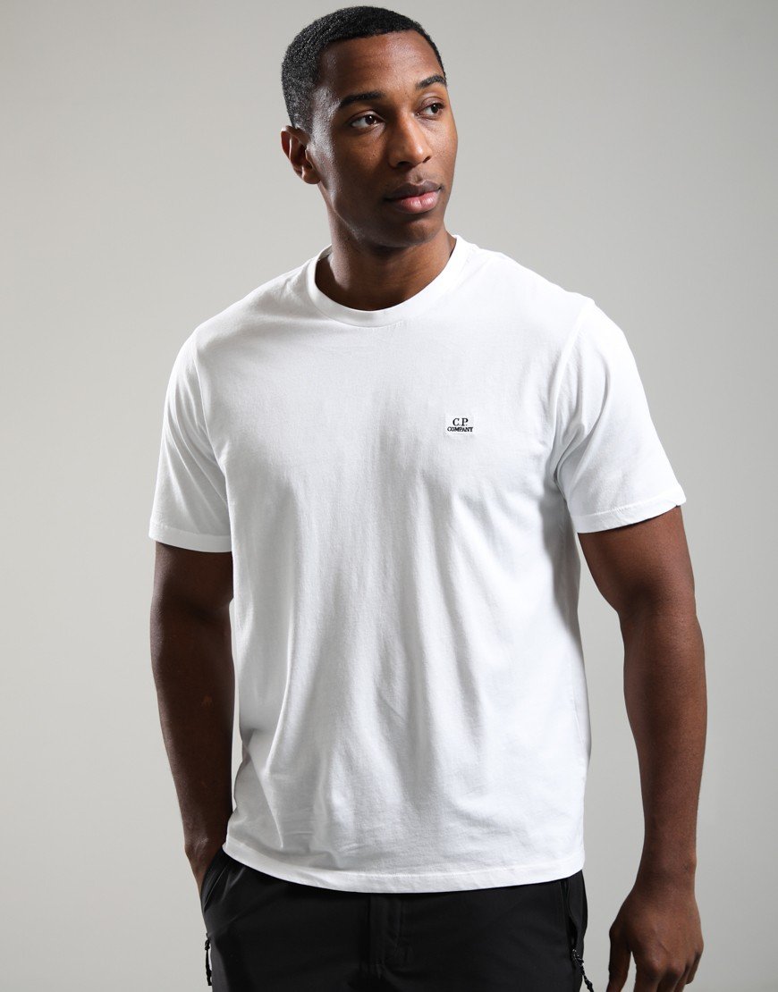 C.P. Company 30/1 Jersey T-Shirt Gauze White