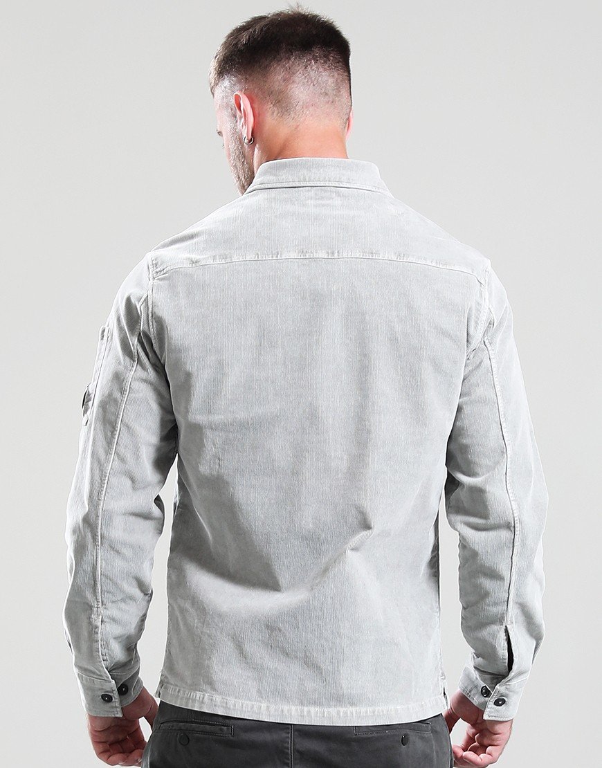 C.P. Company Corduroy Lens Button Shirt London Fog