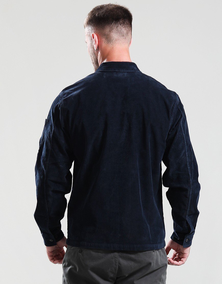 C.P. Company Corduroy Overshirt Eclipse