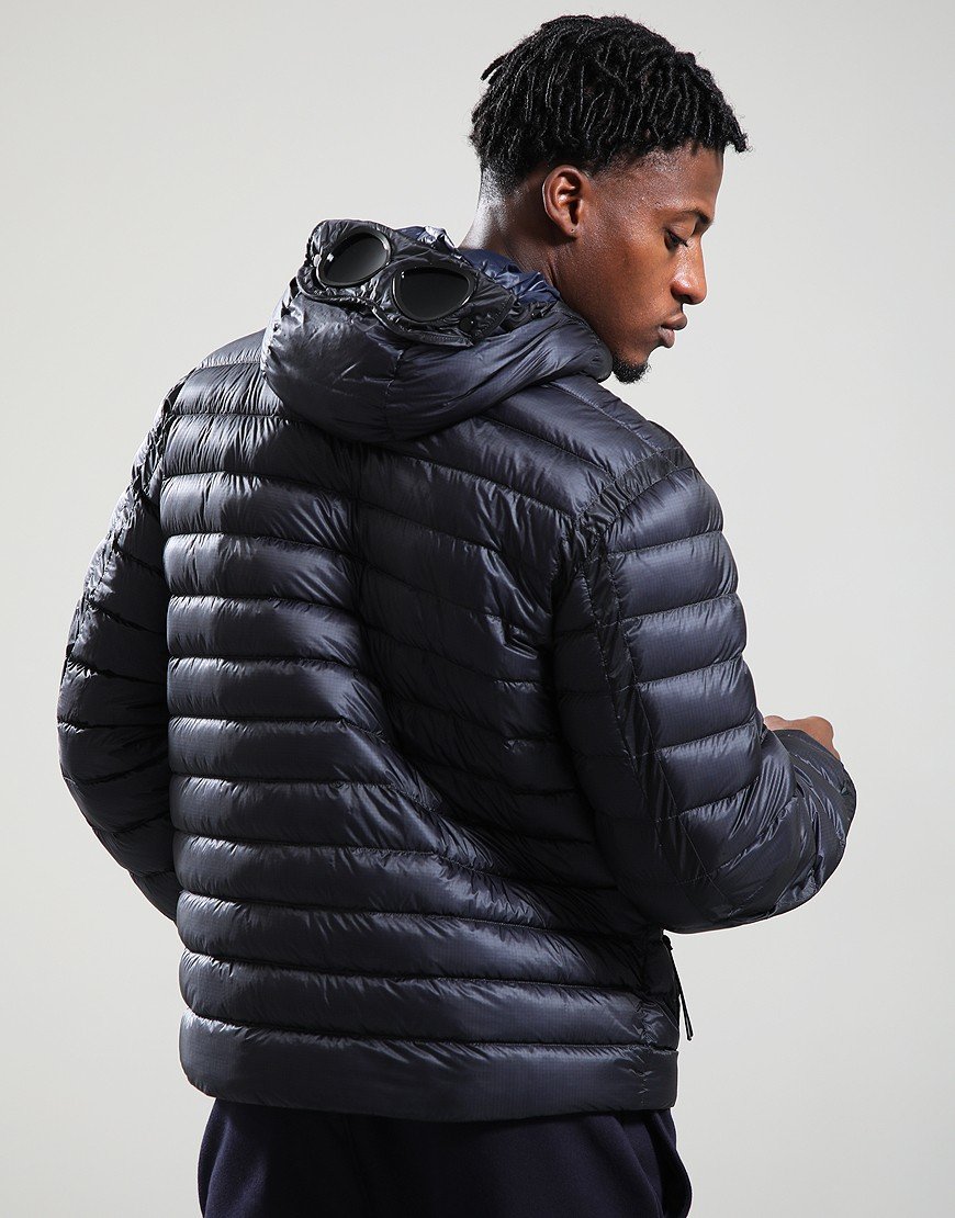 C.P. Company DD Shell Hooded Jacket Black