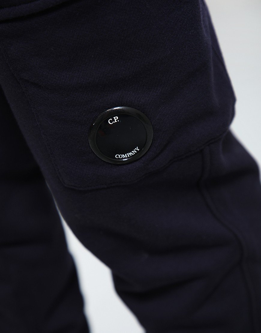 C.P. Company Diagonal Fleece Cargo Pants Total Eclipse