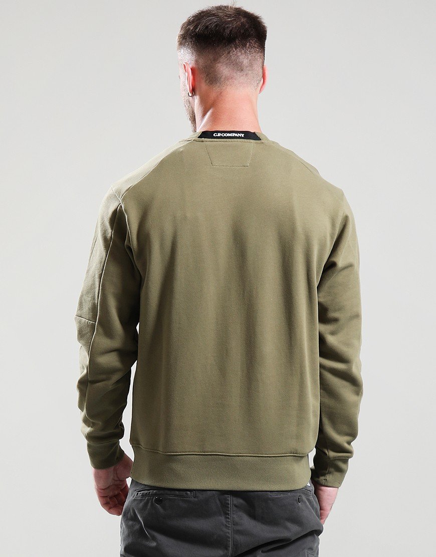 C.P. Company Diagonal Raised Crew Sweat Capers