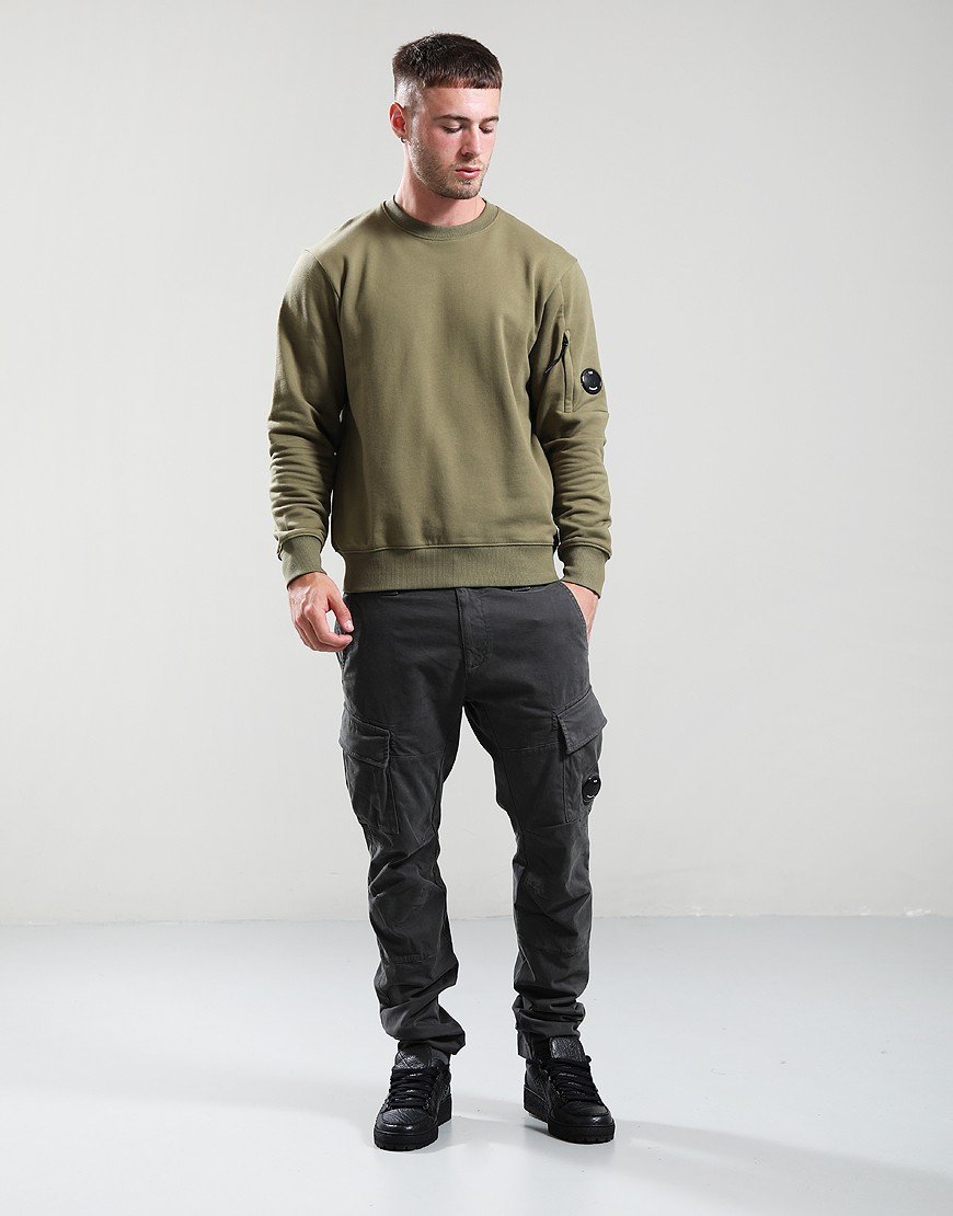 C.P. Company Diagonal Raised Crew Sweat Capers